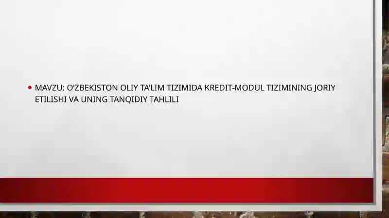 Uzluksiz talim uchun amaliy topshiriq 2