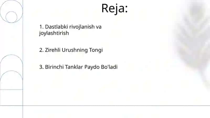 Tank tarixi va ilk tanklar 2