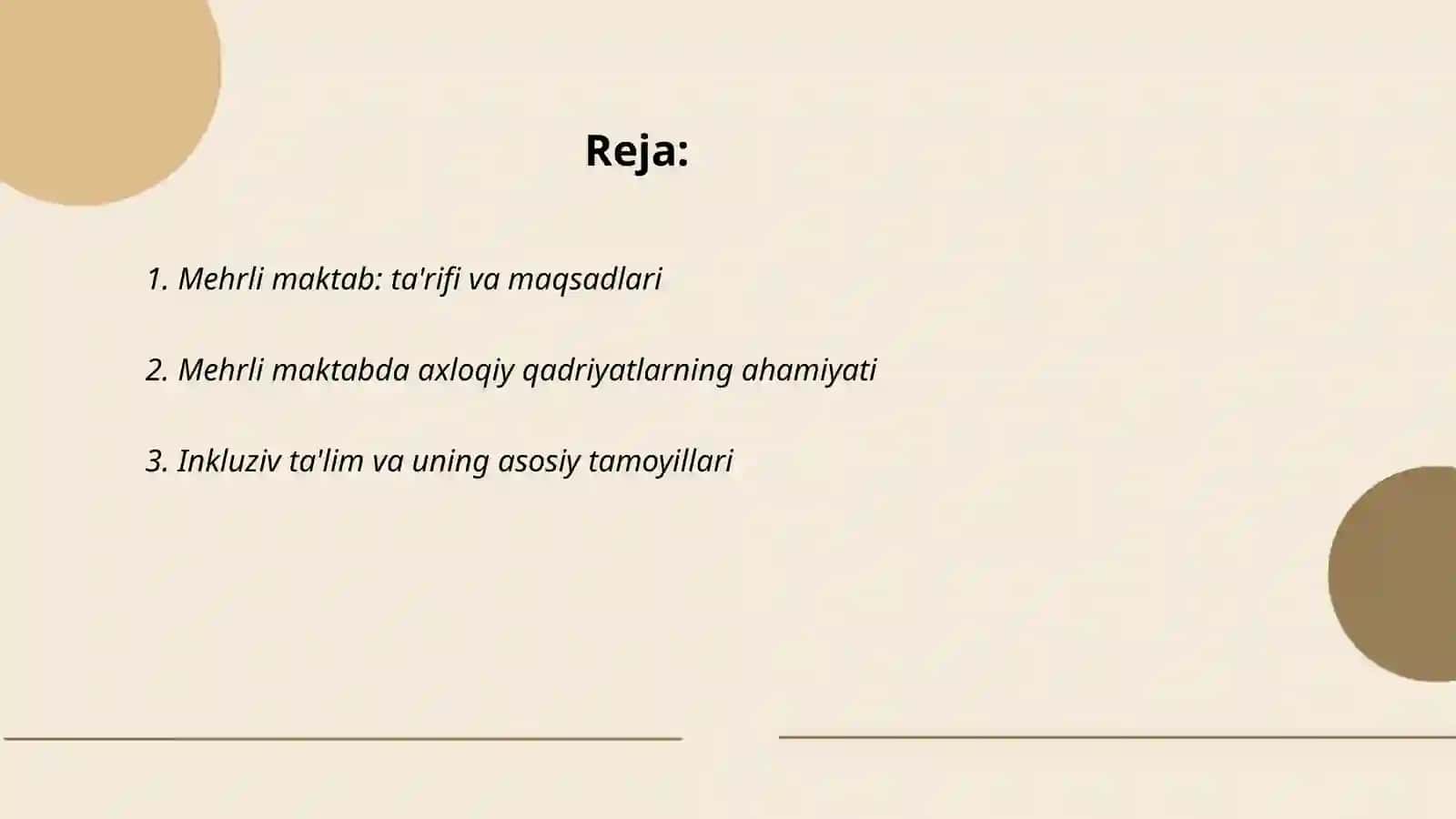 Mehrli maktab: ta'rifi va maqsadlari 2