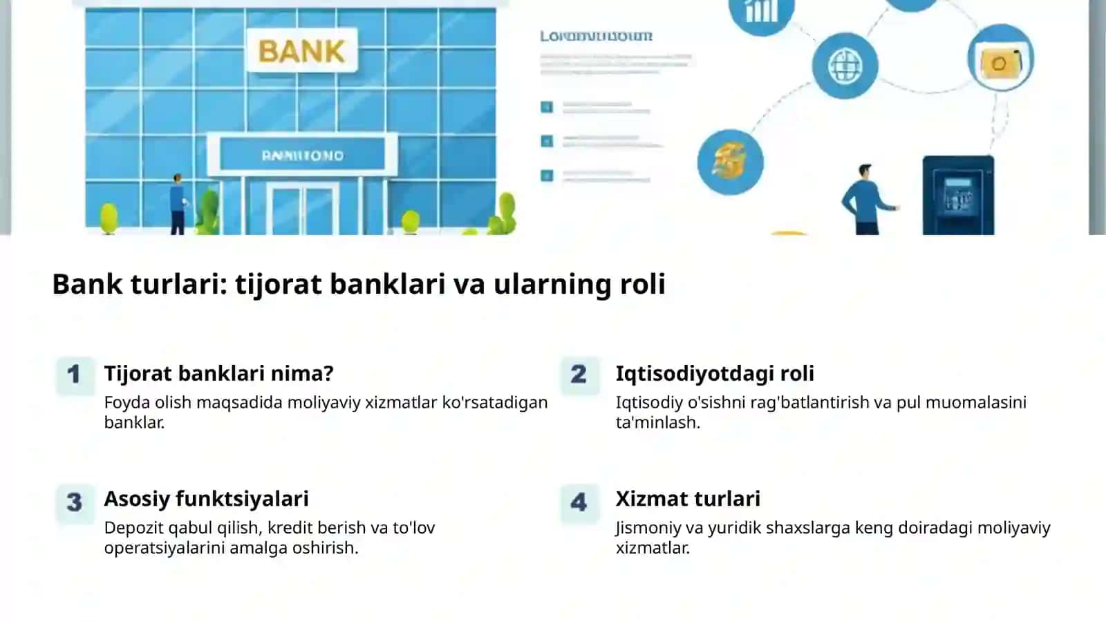 Bank tizimi va uning turlari 2