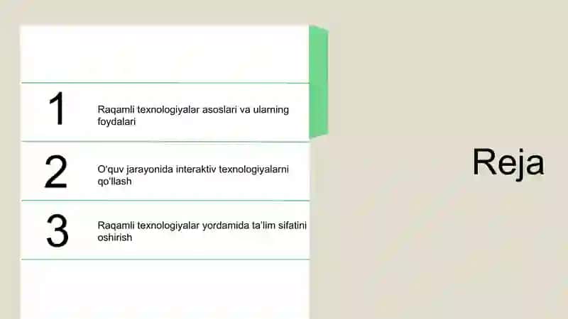 Raqamli texnologiyalar asoslari 2