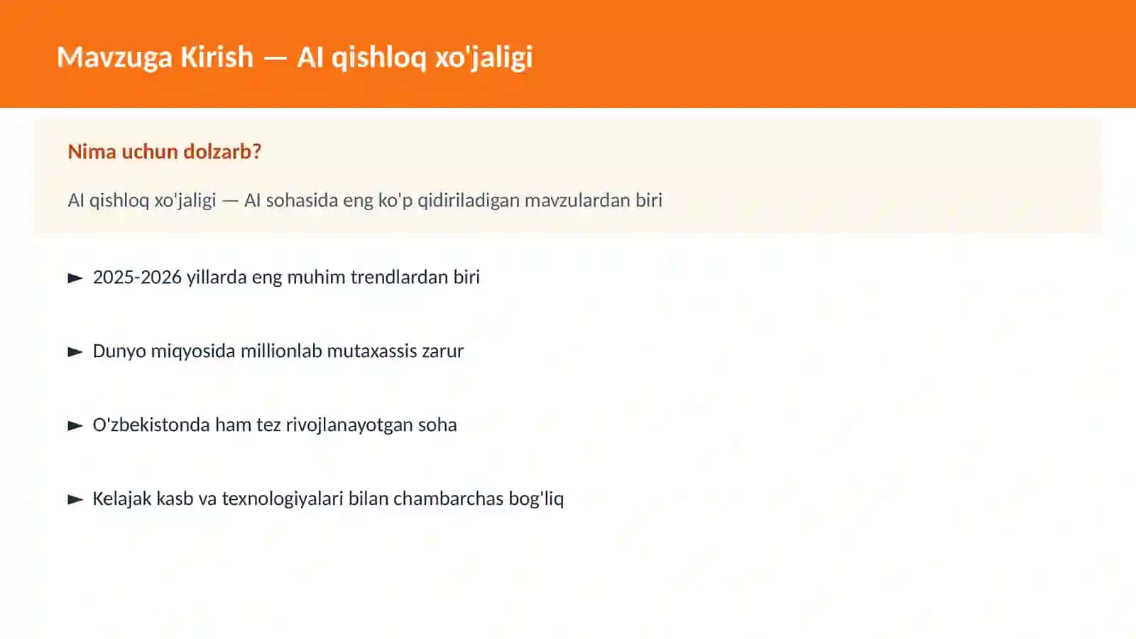 AI qishloq xo'jaligi 2