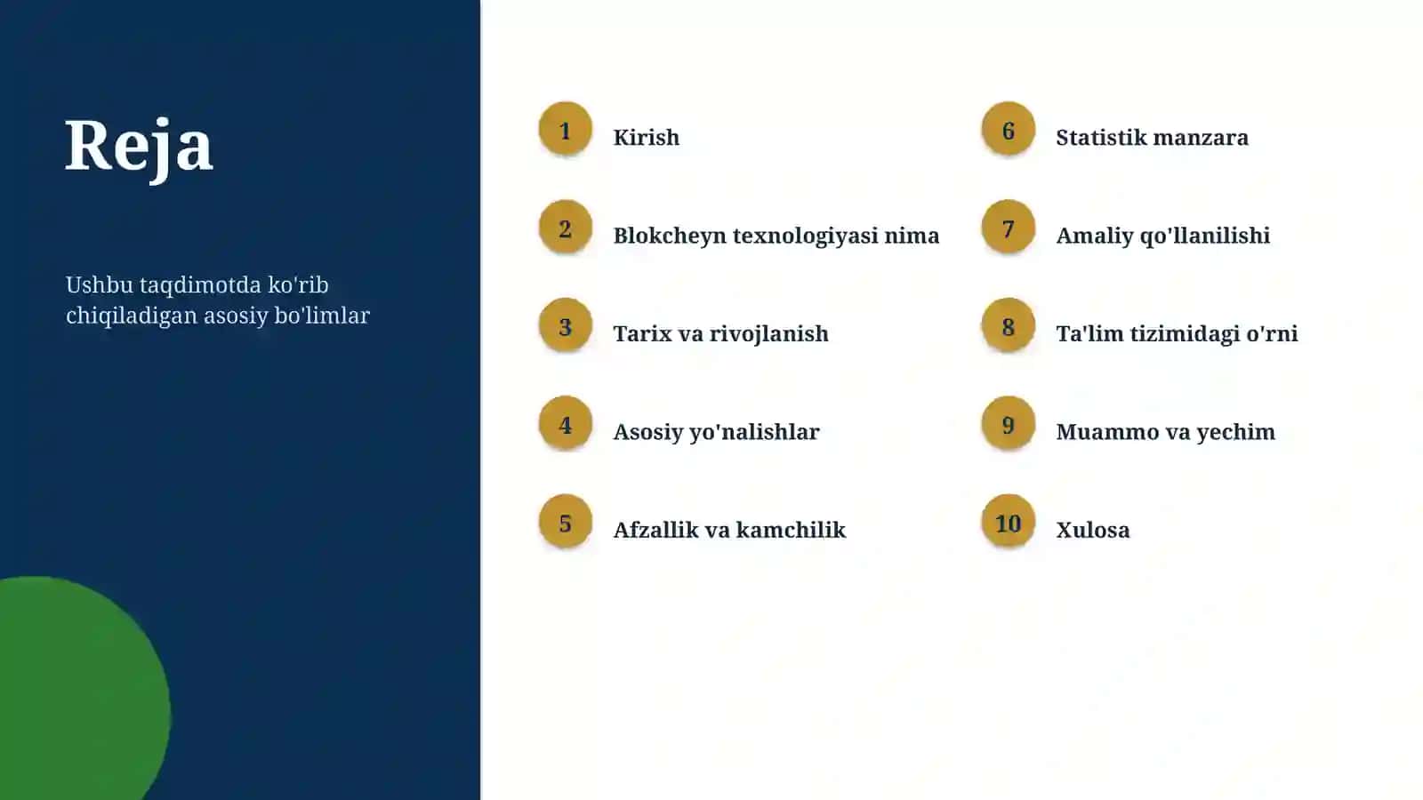 Blokcheyn texnologiyasi 2