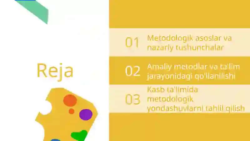 Metodologik asoslar va nazariy tushunchalar 2