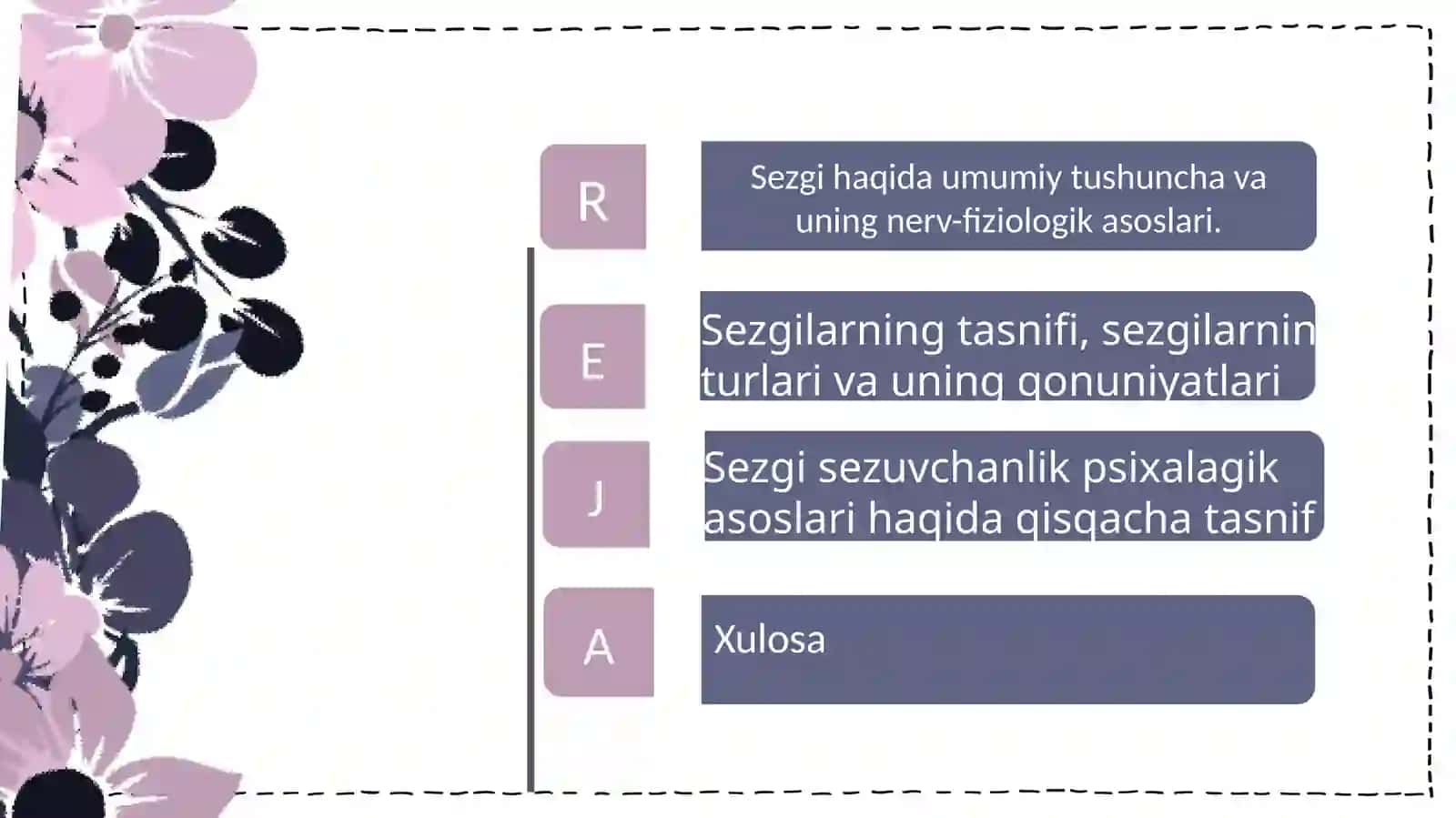 Sezgi turlari va uning qonuniyatlari 2