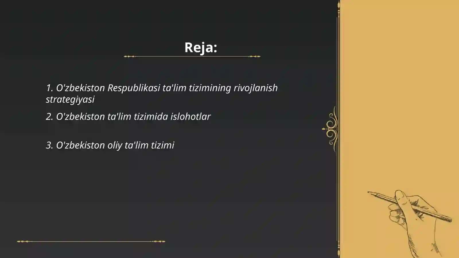 O'zbekiston Respublikasi talim tizimi 2