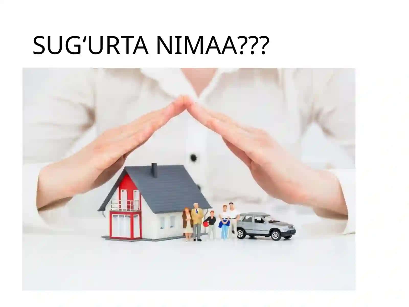 SUGʻURTANIMAA??? 2
