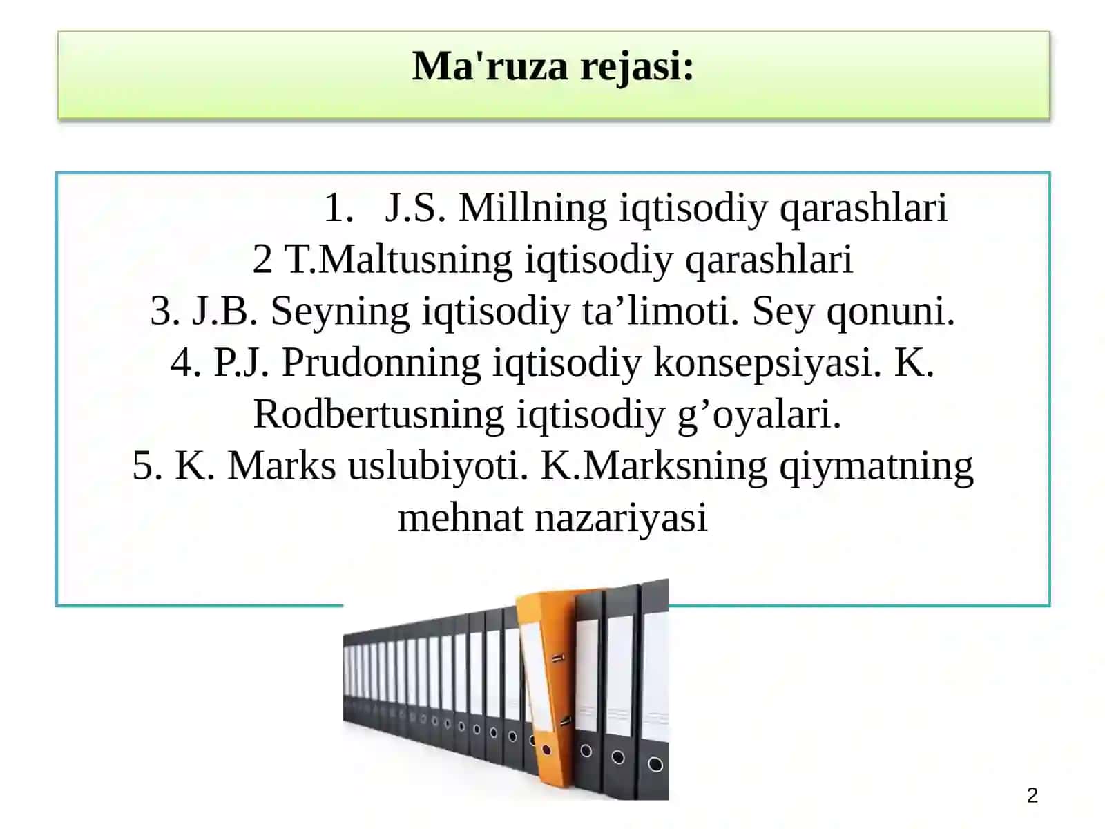 7-Klassik iqtisodiy maktabning yakunlanishi 2