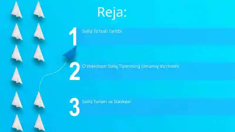 Soliq To'lash Tartibi 2