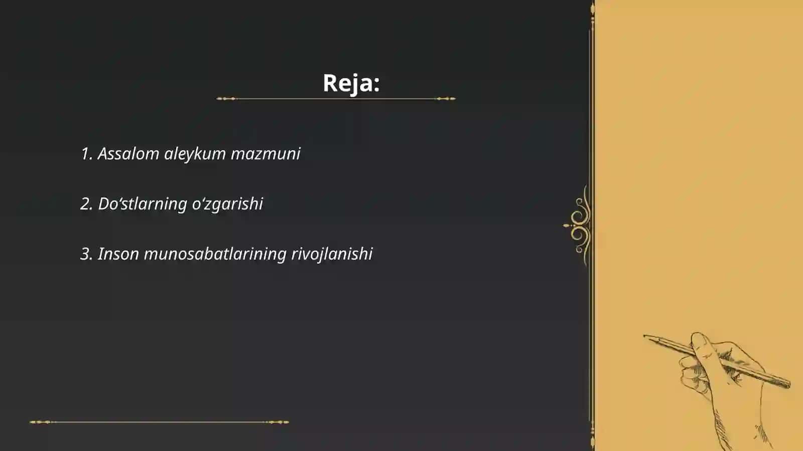 Assalomu alaykum ma'nosi va ahamiyati 2