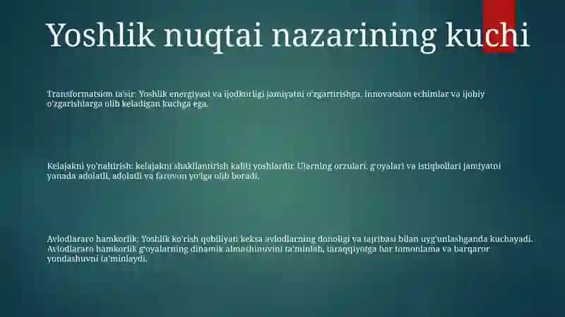 Kelajak Yoshlar Qolida 2