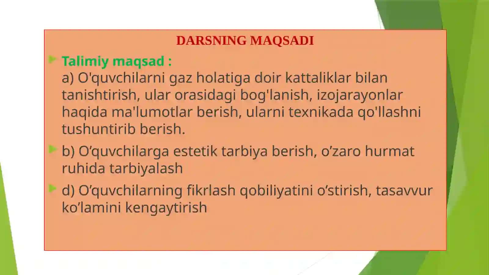 Idealgaz holati tenglamasi. Izojarayonlar 2