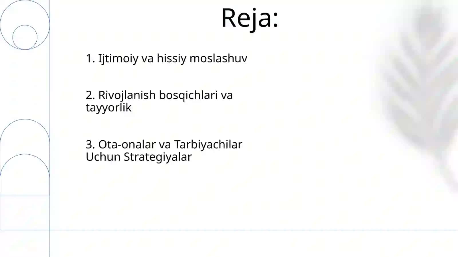 Bog'chaga bolani psixologik moslashtirish 2