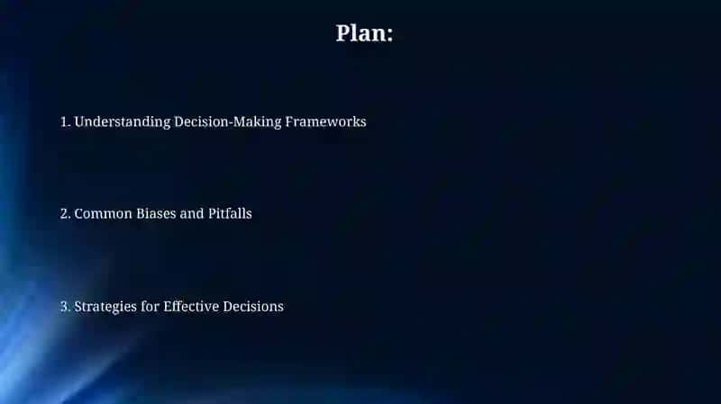 Presentation on Decision-Making Processes in Management 2