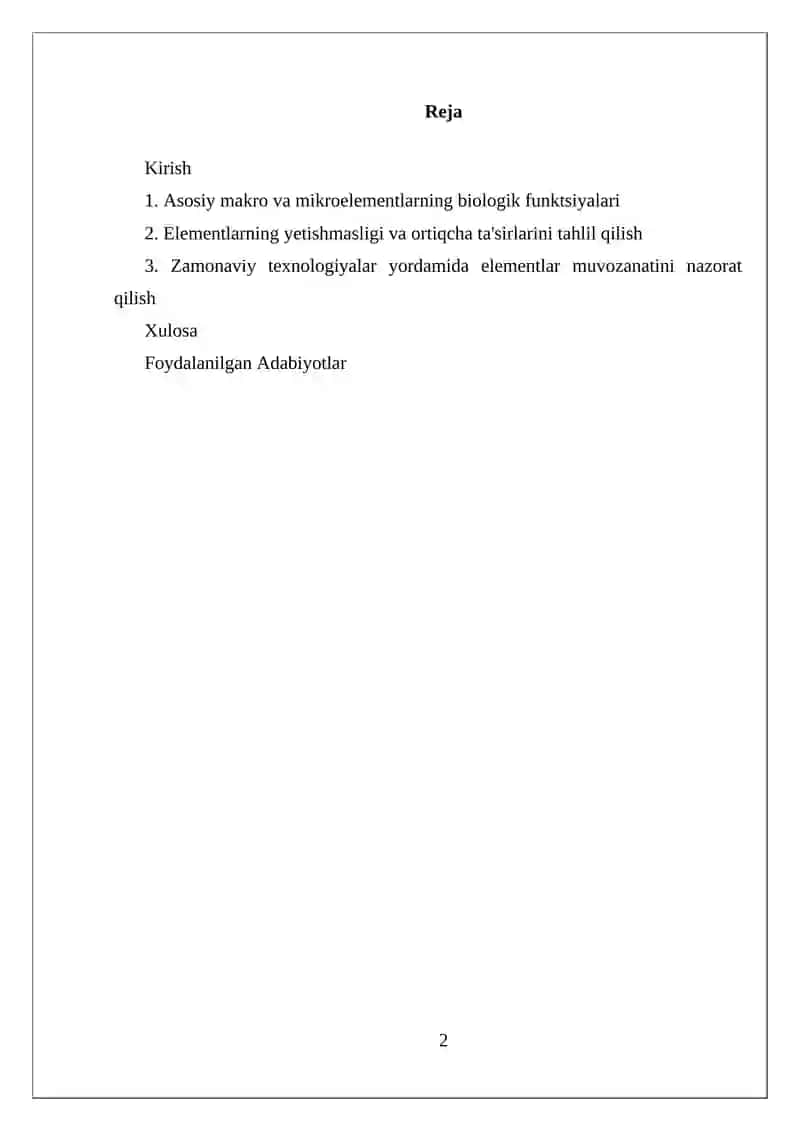 Inson organismidagi asosiy makro va mikroelementlar 2