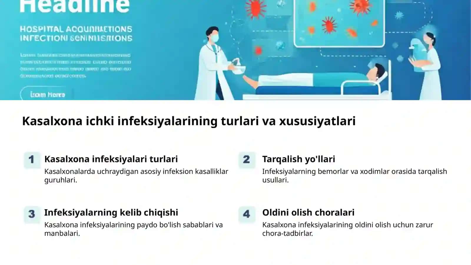 Kasalxona ichki infeksiyalariga qarshi gigiyena 2