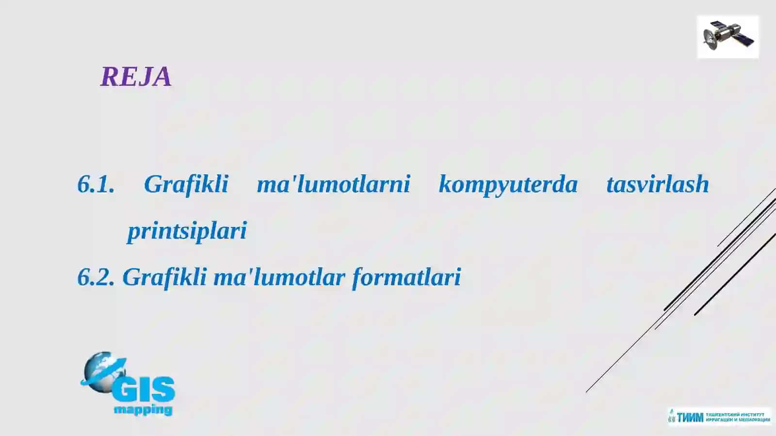 GRAFIK LI MA'LUMOTLARNI KAMPYUTERGA KIRITISH PRINSIPLARI 2