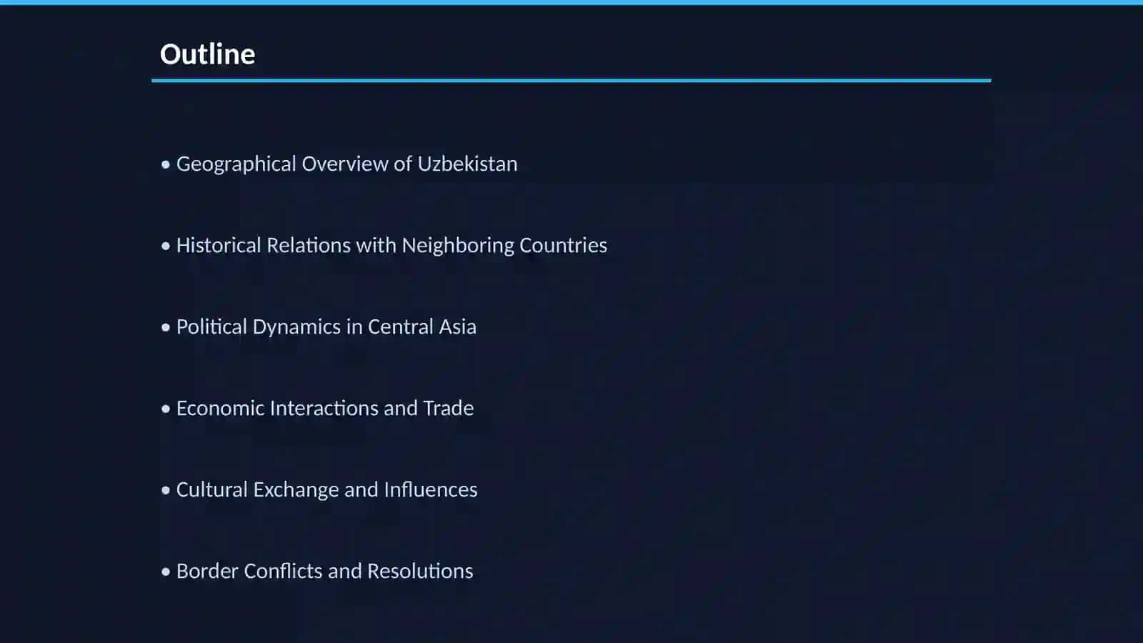 Neighboring countries of Uzbekistan 2