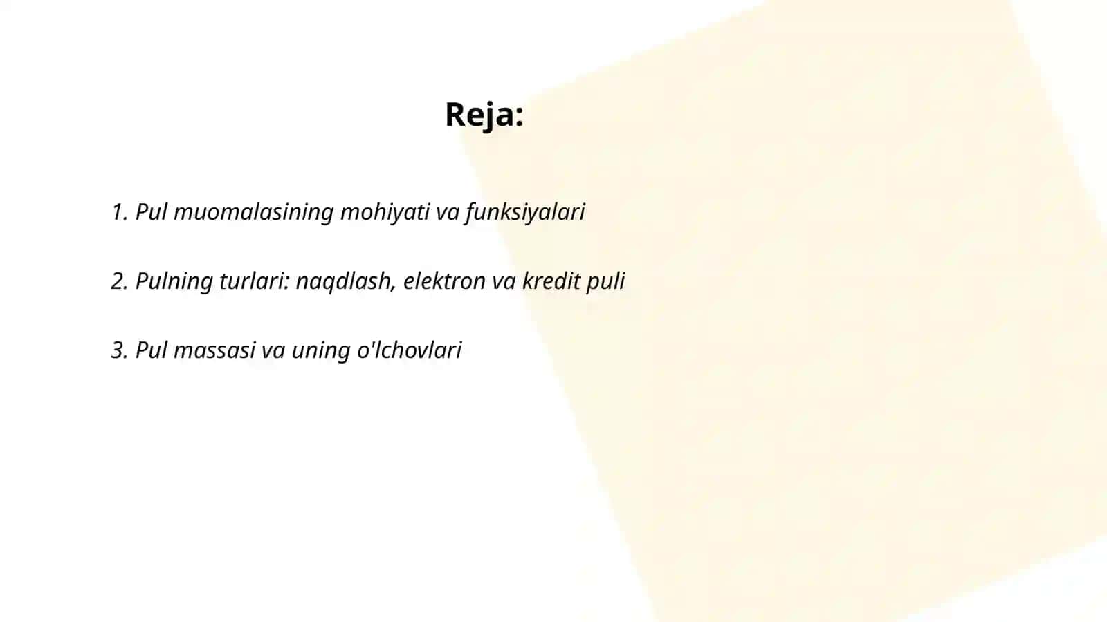 Pul muomalasi. Banklar 2