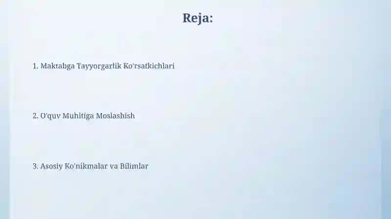 Matematik tayyorgarlik 2