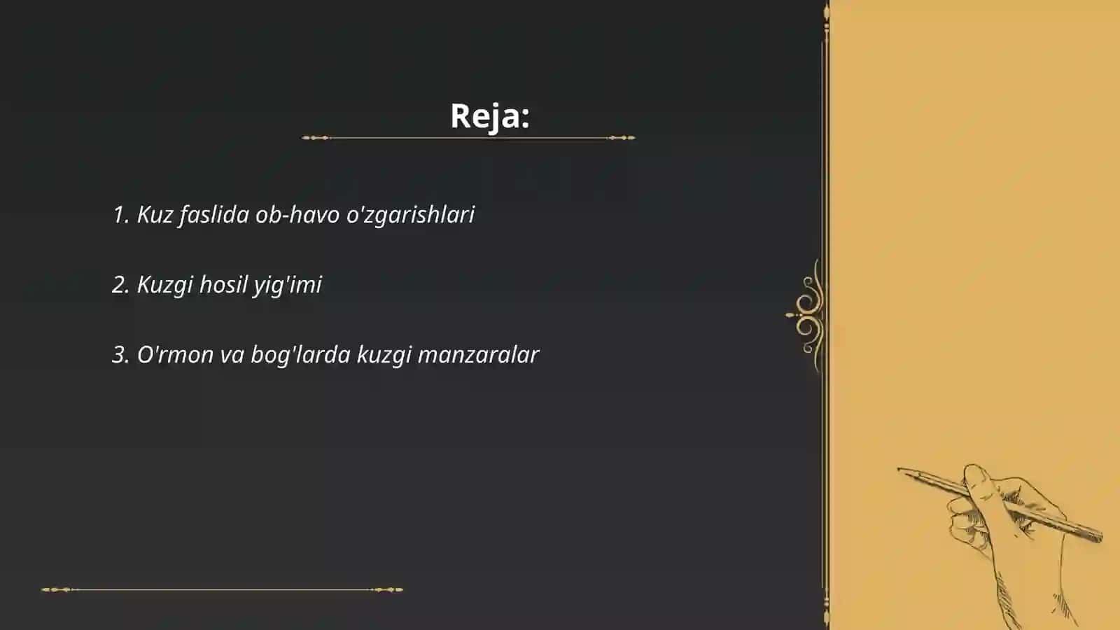 Kuz fasli 2