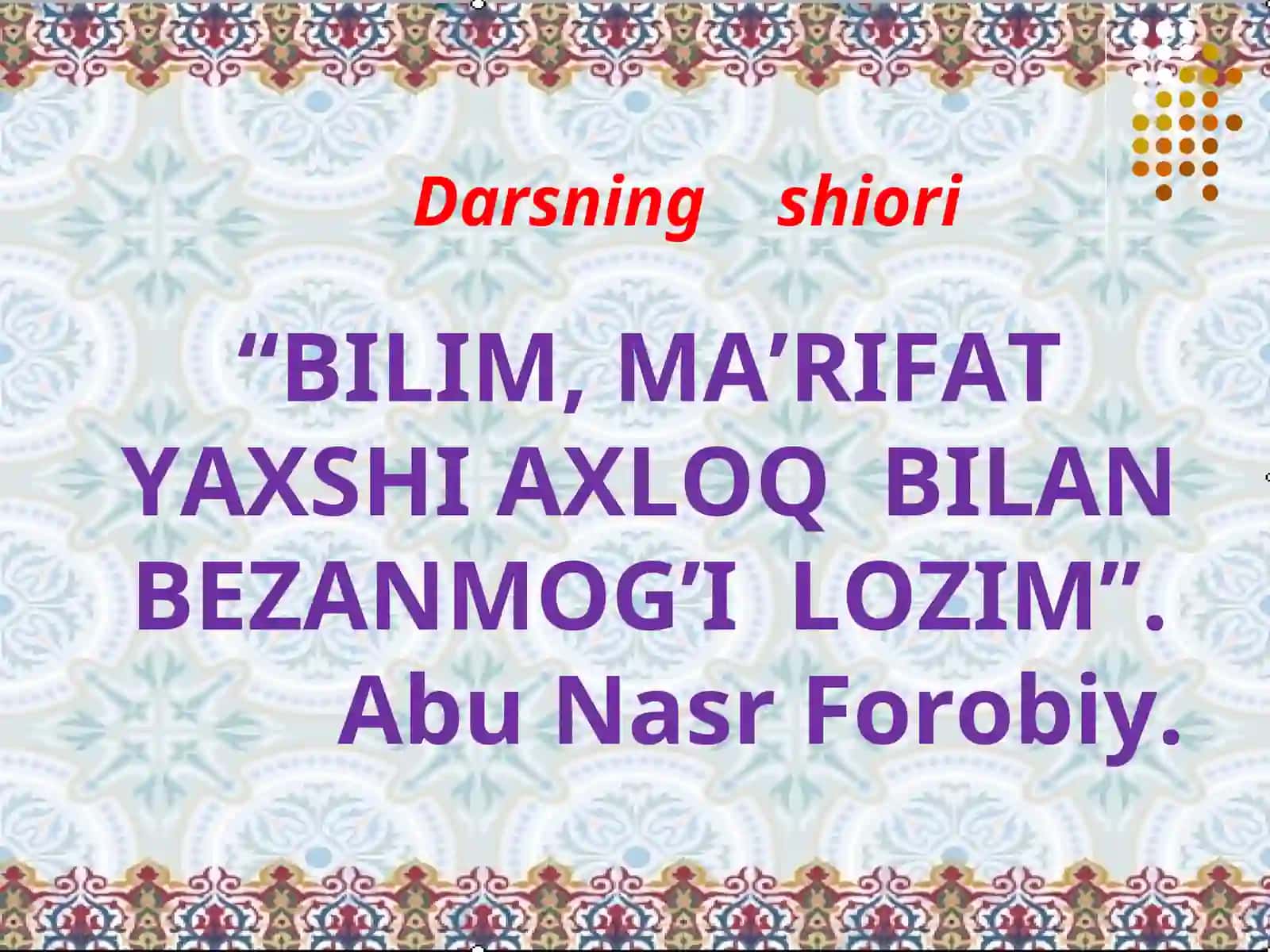 BIRHUJAYRALILAR, YA’NI SODDAHAYVONLAR 2