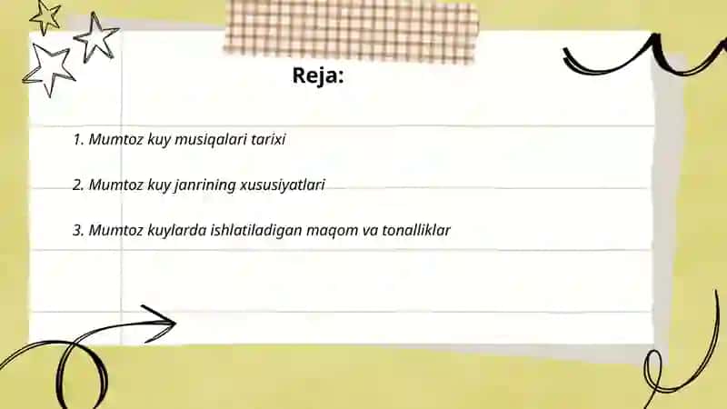 Mumtoz kuy musiqalari 2