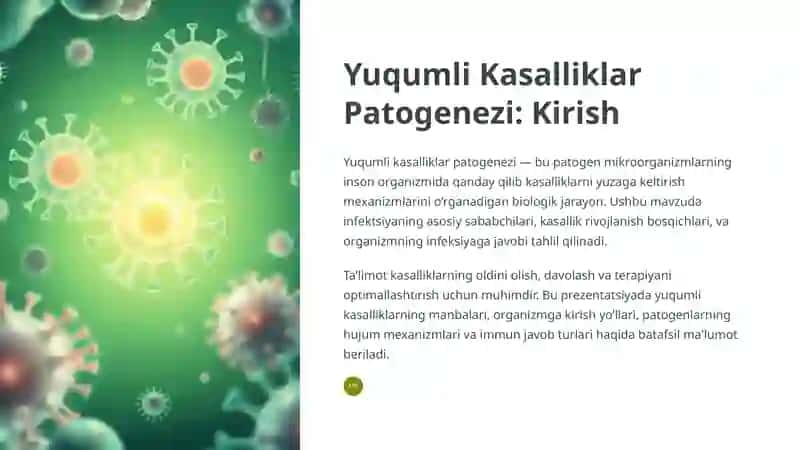 Yuqumli Kasalliklar Patogenezi 2