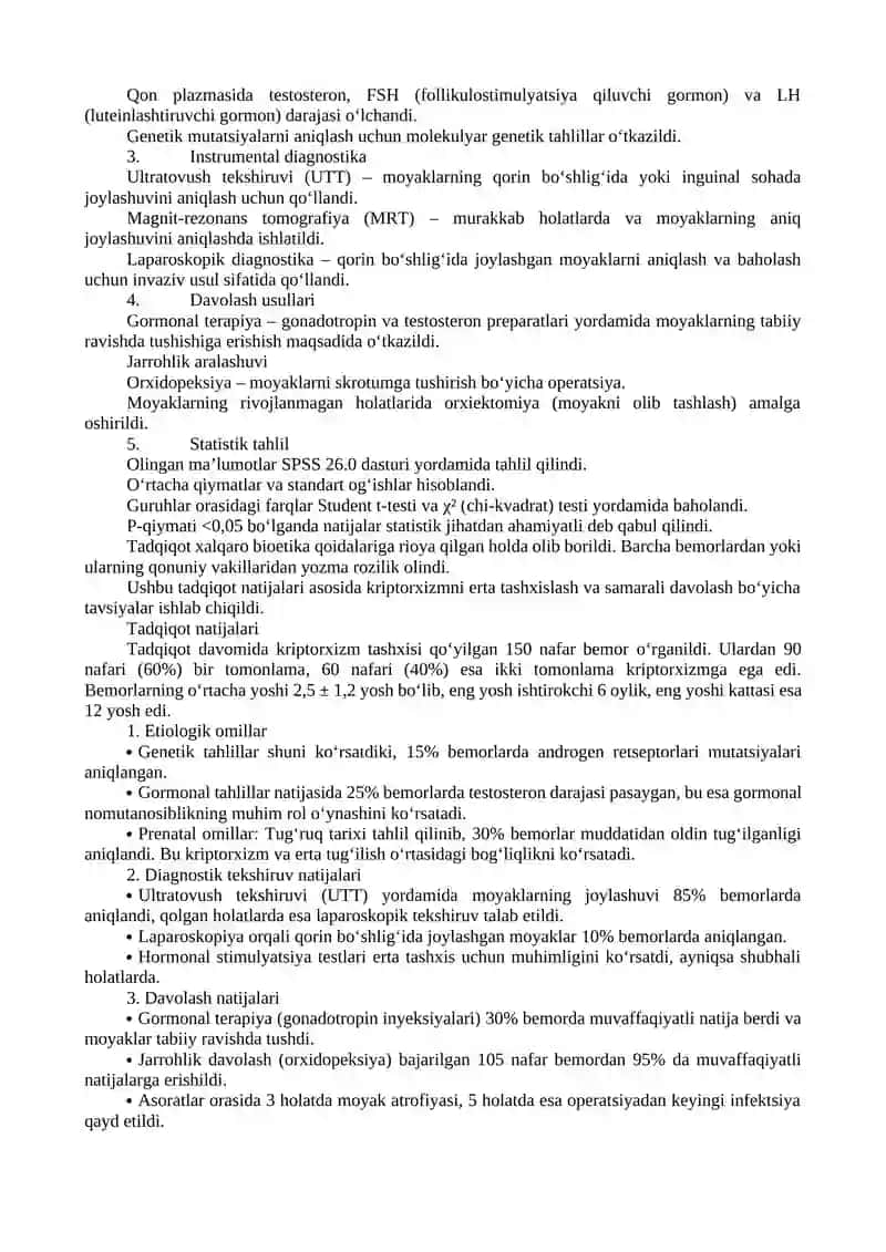 Kriptorxizm Kelib Chiqish Sabablari 2