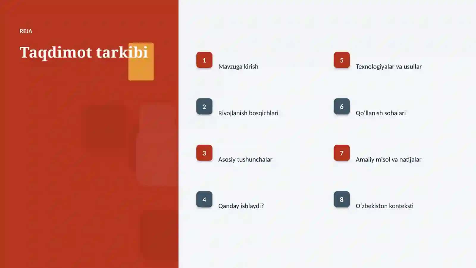 SUNʼIY INTELLEKT • PROFESSIONAL TAQDIMOT 2
