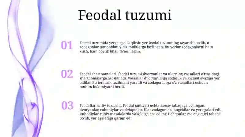 Feodal tuzumi 2