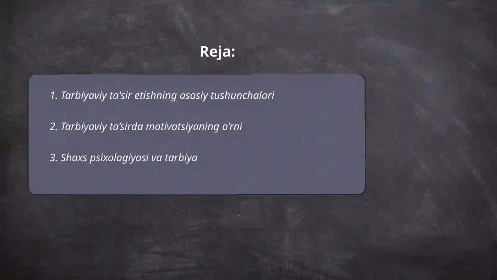 Tarbiyaviy ta’sir etish usullari va vositalari 2