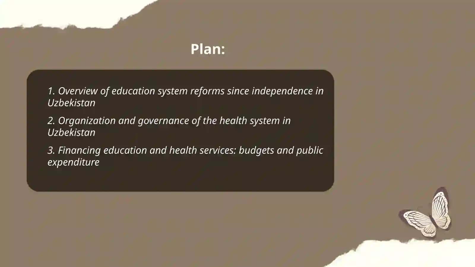 Education and Health System in Uzbekistan 2