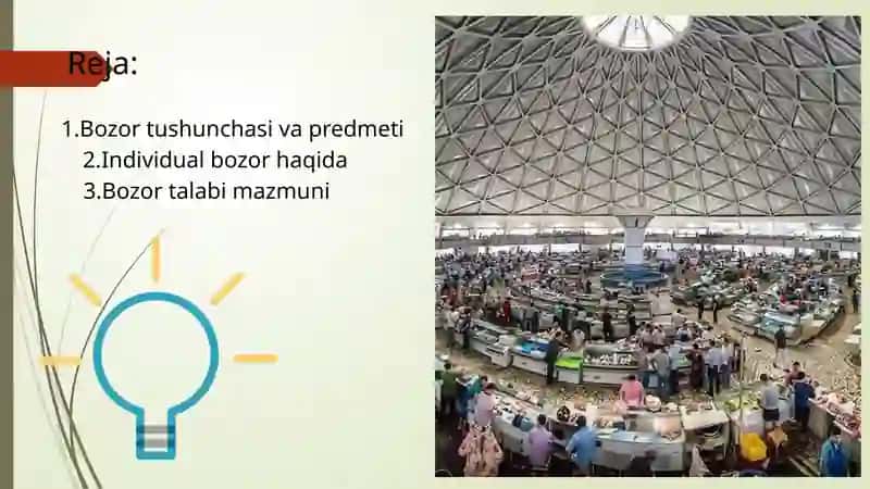Bozor tushunchasi 2