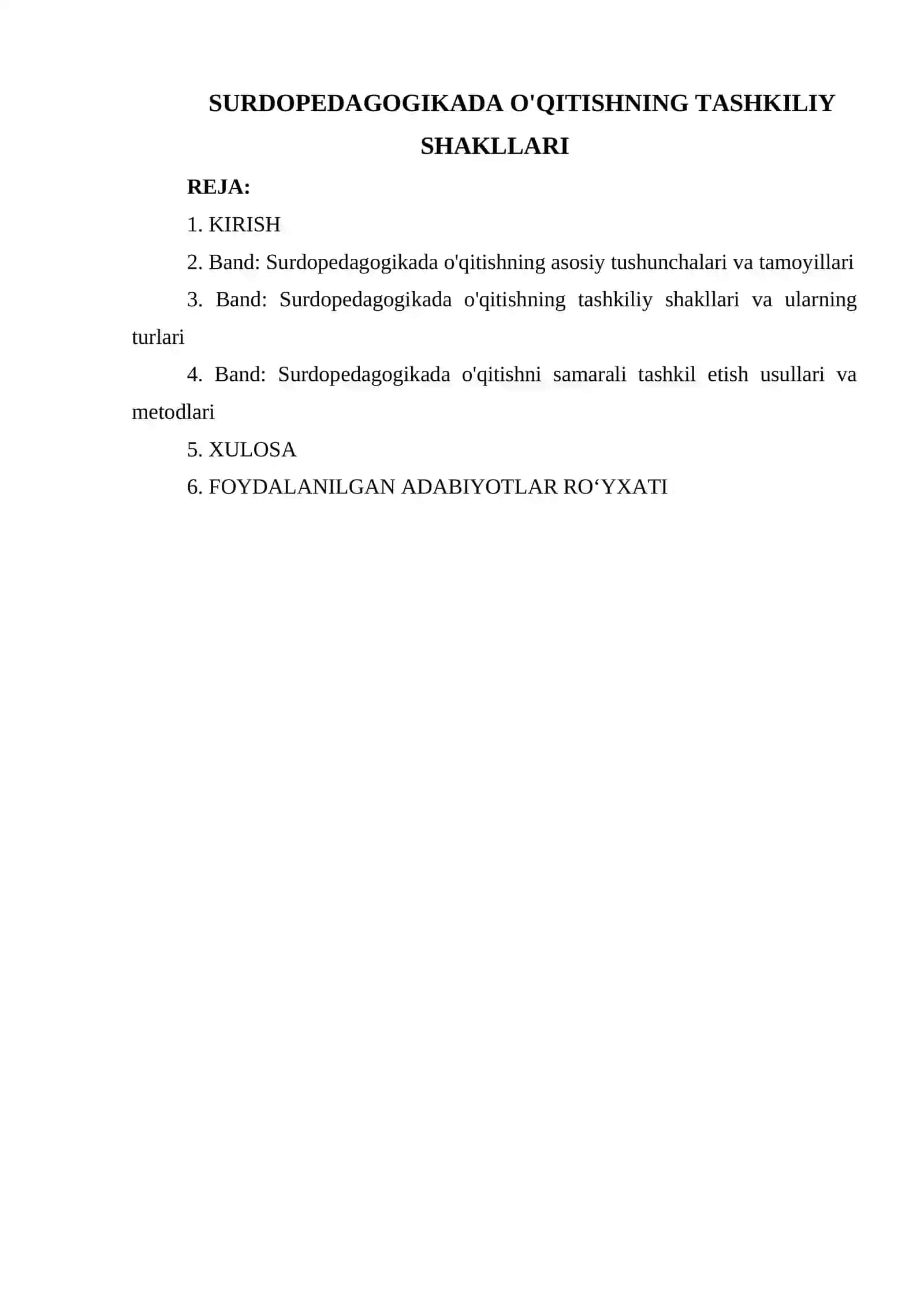 SURDOPEDAGOGIKADA O'QITISHNING TASHKILIY SHAKLLARI 2