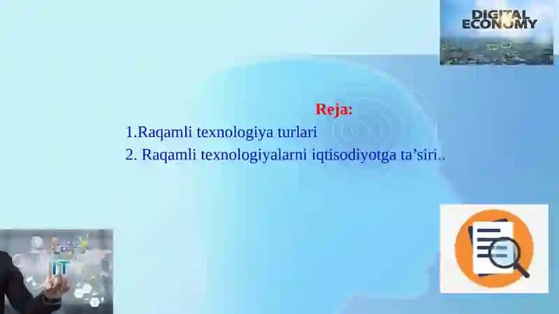 Raqamli Iqtisodiyot 2
