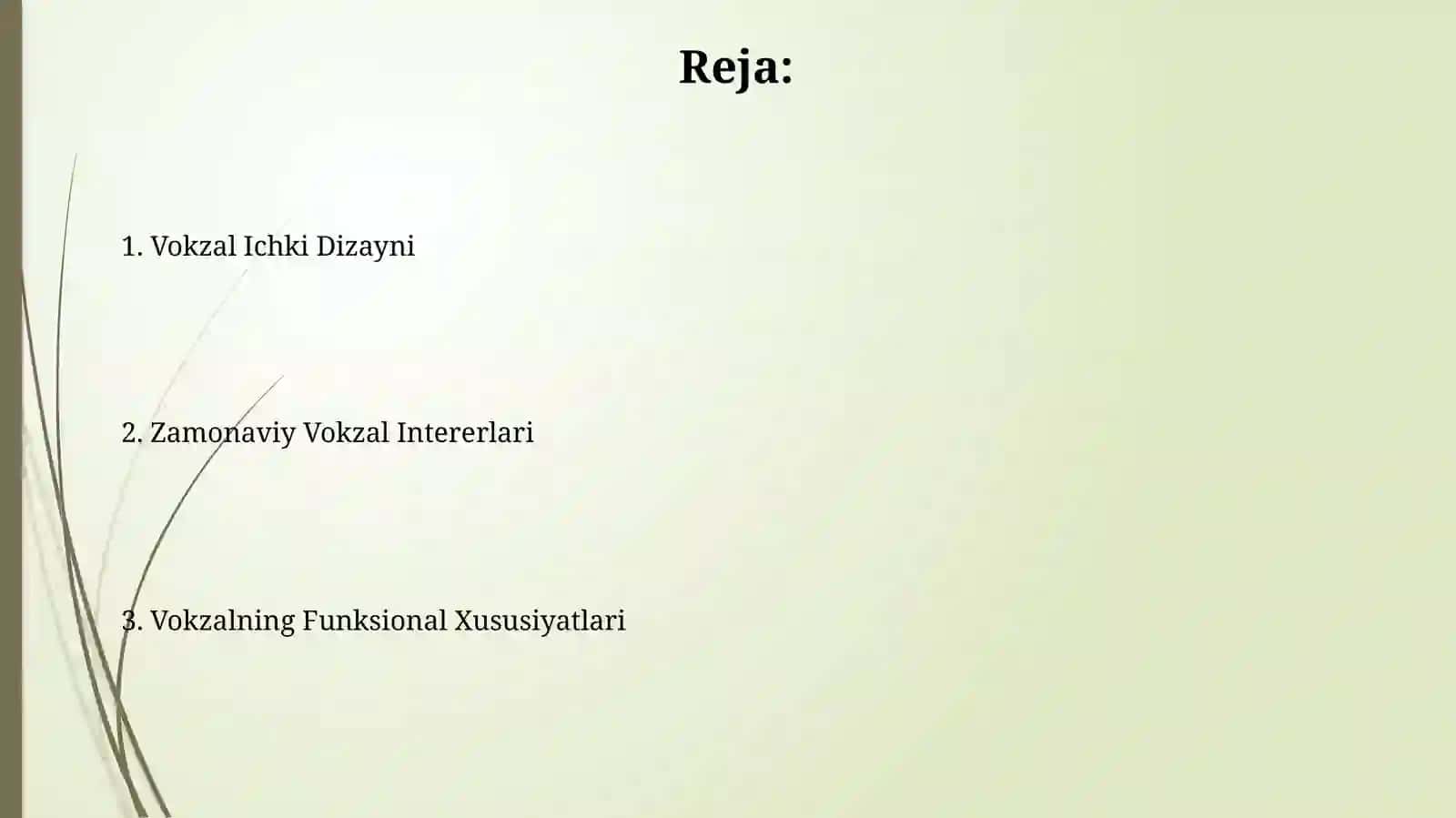 Vokzal binolarini interyeri 2