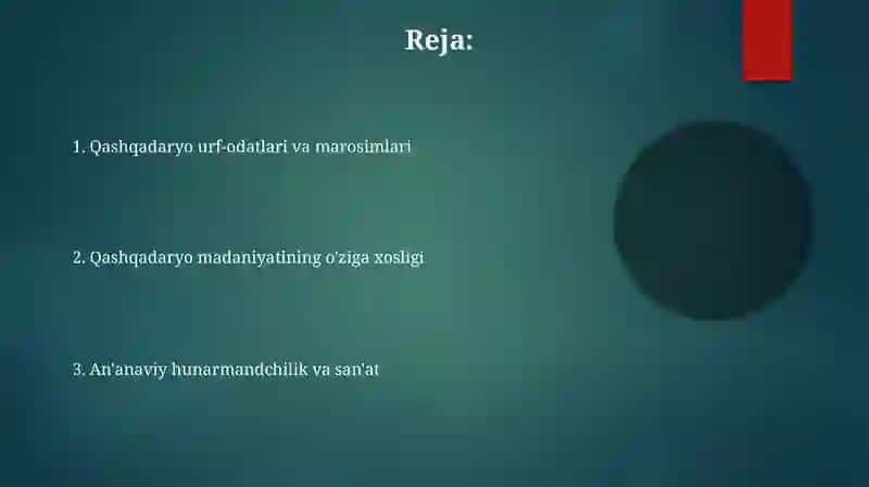Qashqadaryo Madaniyat Merosi 2