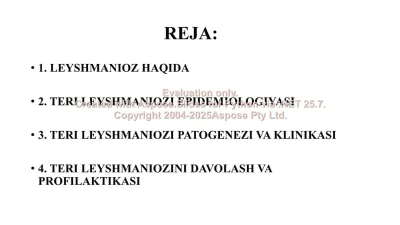 TERI LEYSHMANIOZI 2
