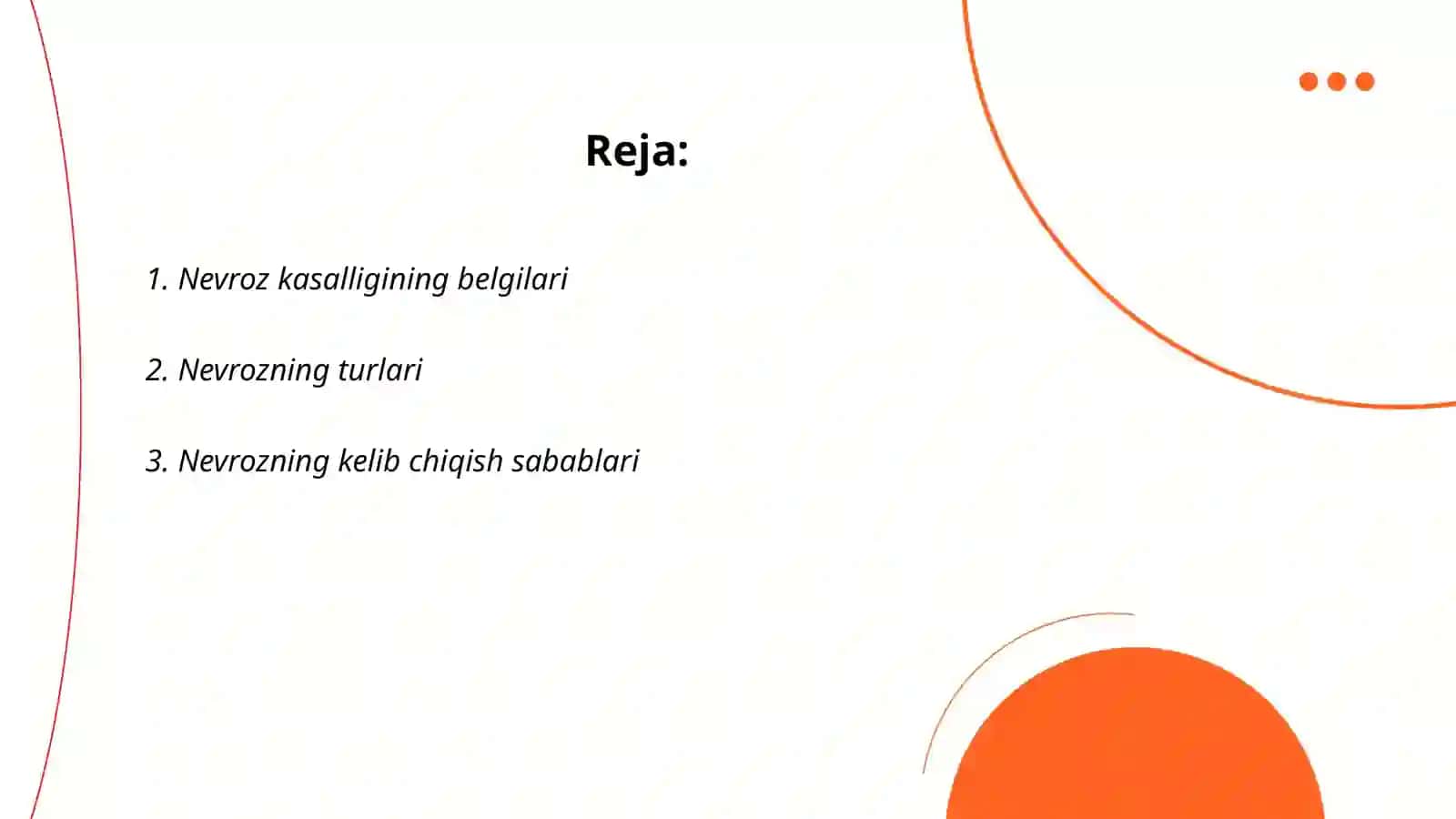 Nevroz kasalligi 2