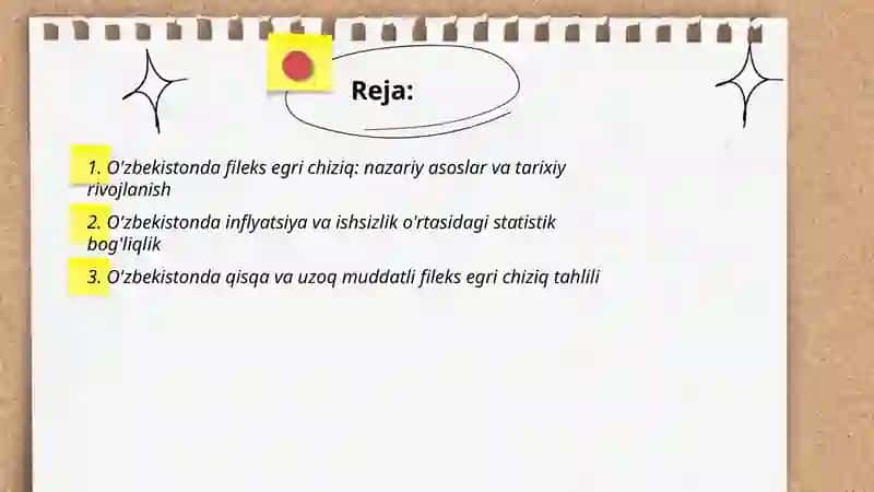 Fileks egri chiziq tahlili 2