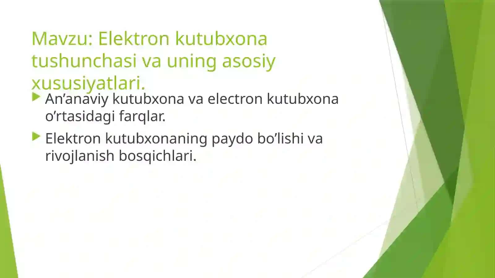 Elektron kutubxonasi 2