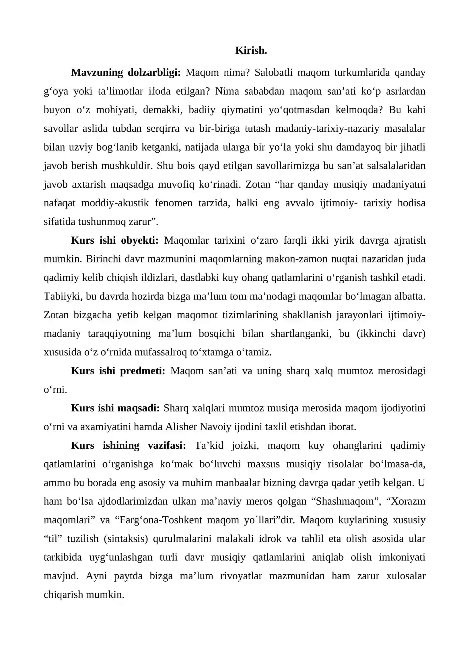 Maqomlar Tarixi 2