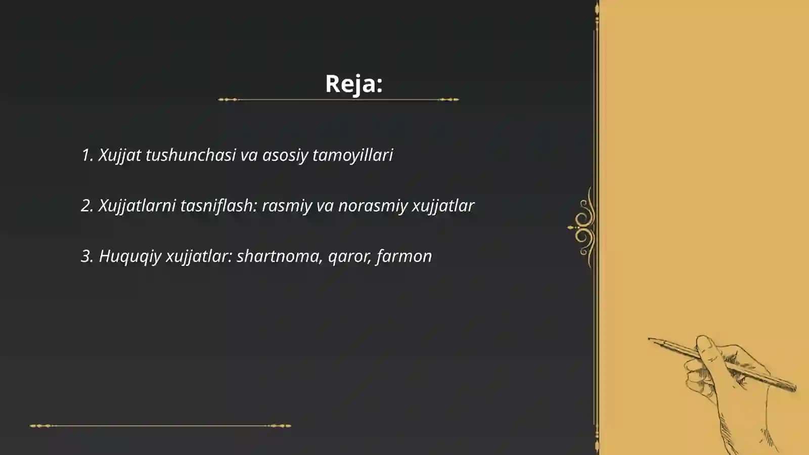 Xujjat va uning turllari 2
