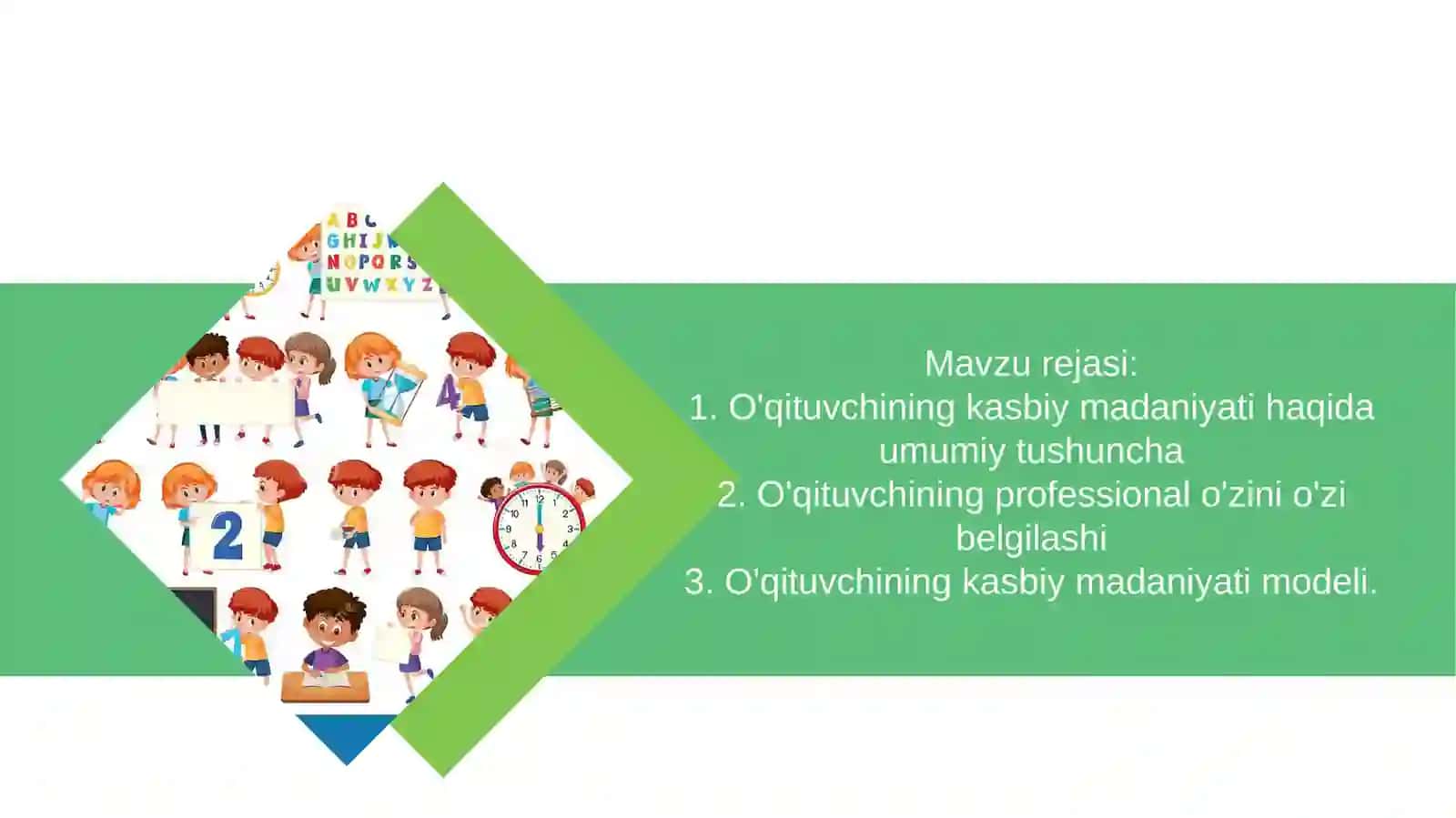 Pedagogning umumiy va kasbiy madaniyati 2