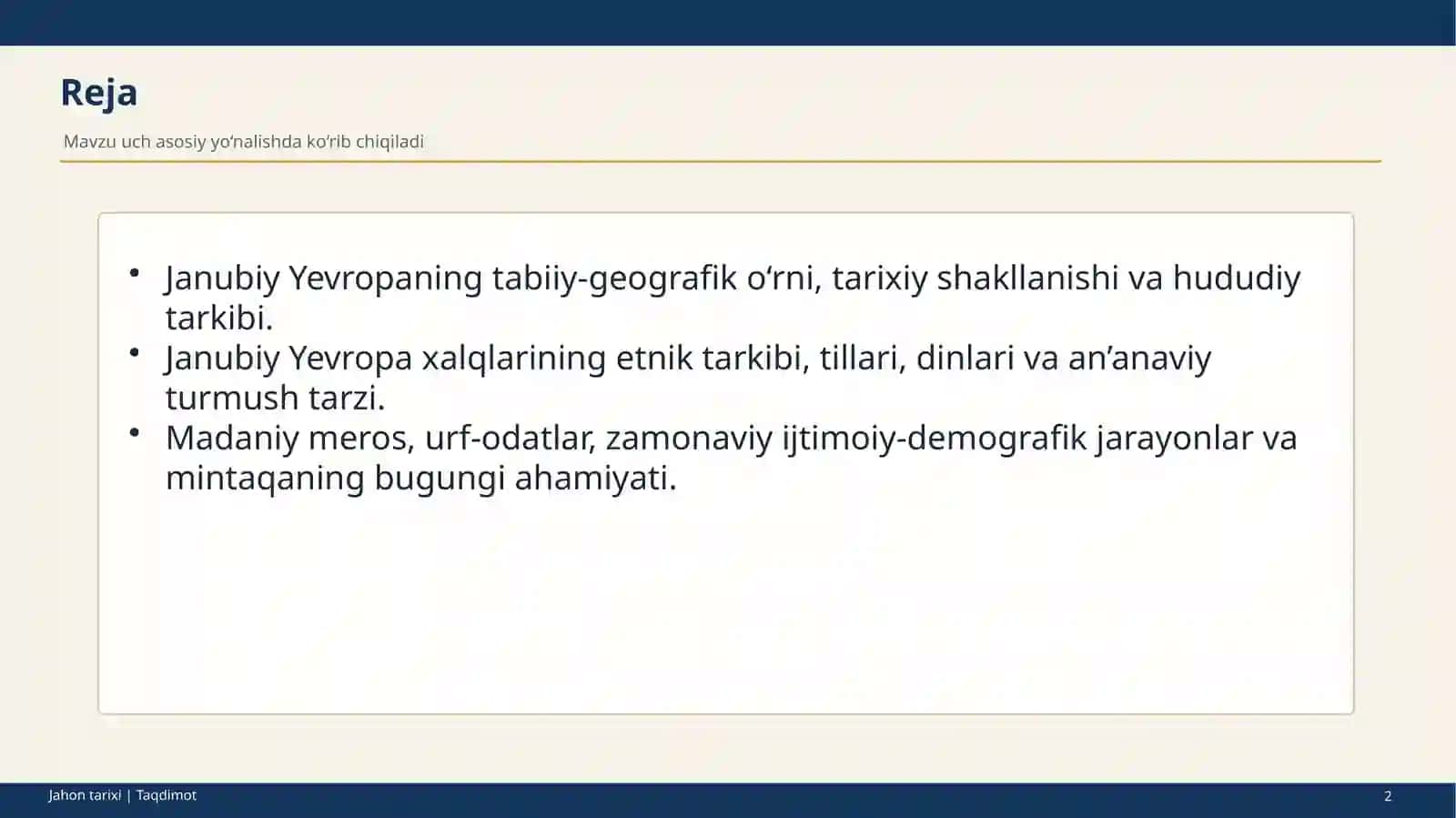 Janubiy Yevropa xalqlari 2