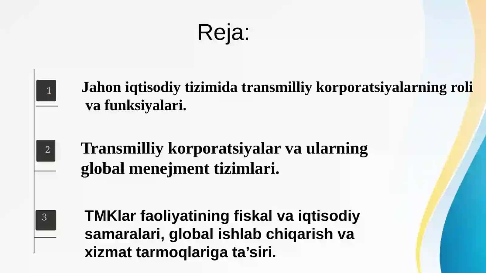 TMKlar faoliyatining fiskal va iqtisodiy samaralari 2