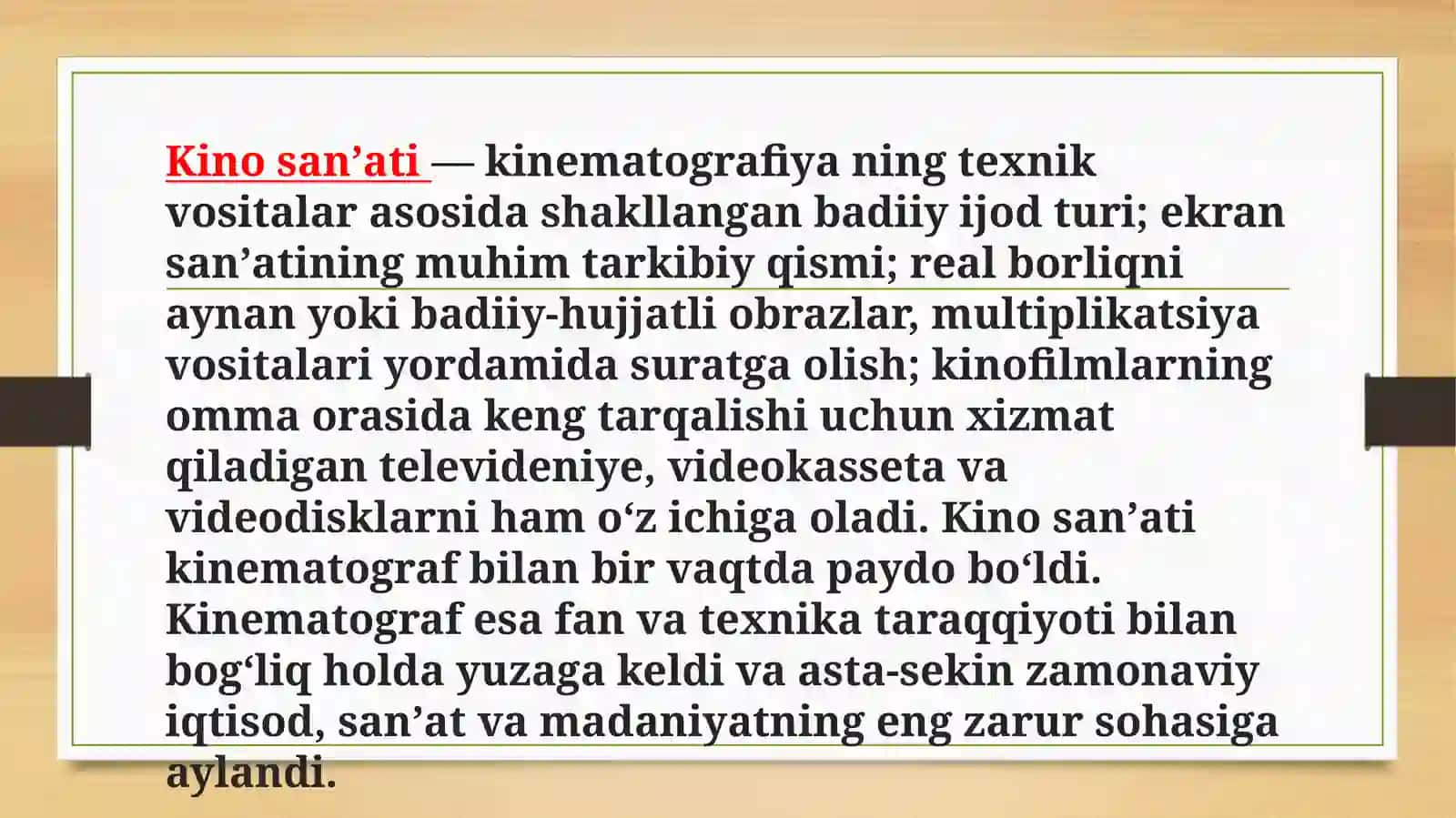 Kinosanʼati 2