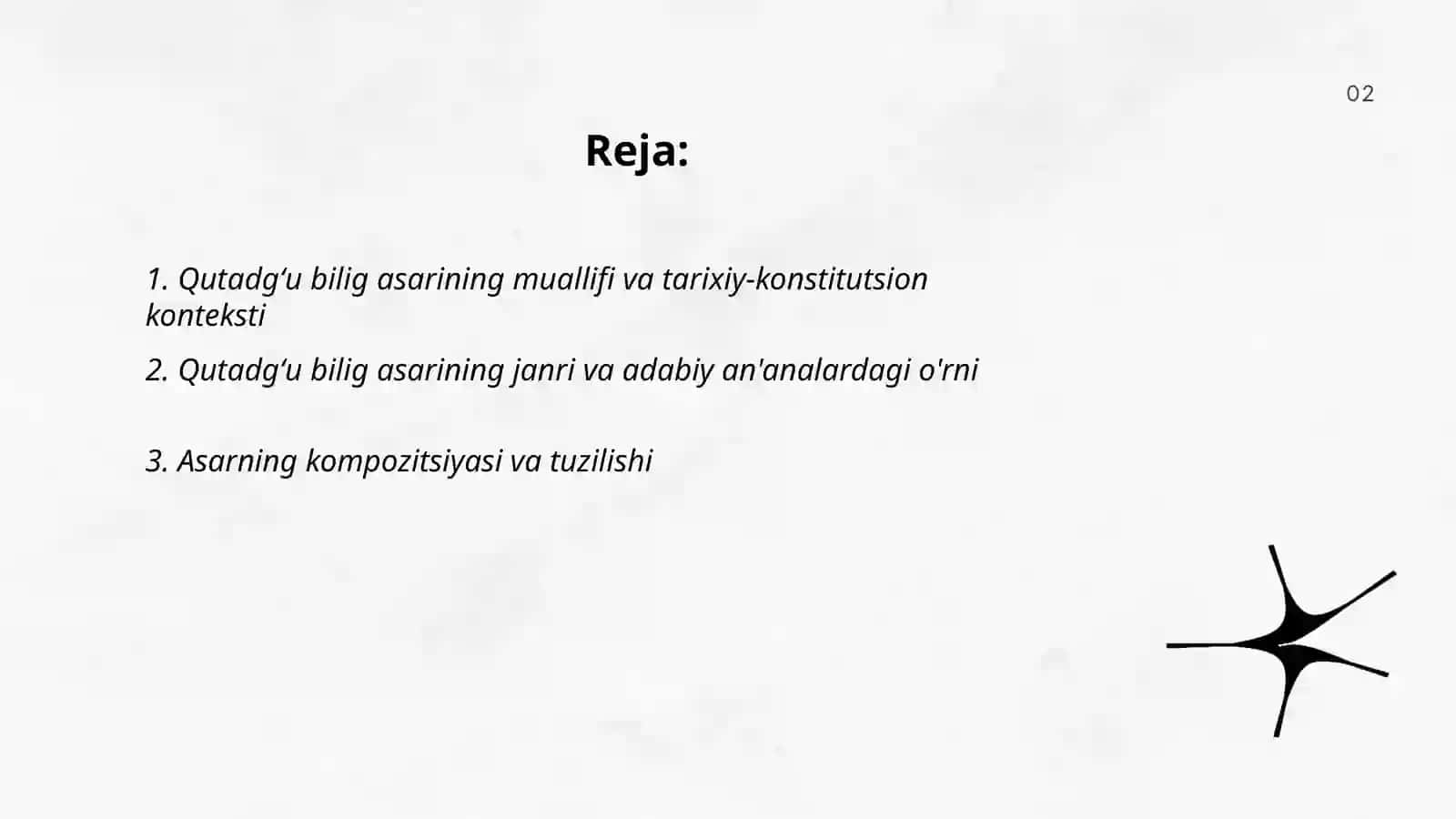 Qutadgʻu bilig asari tahlili 2