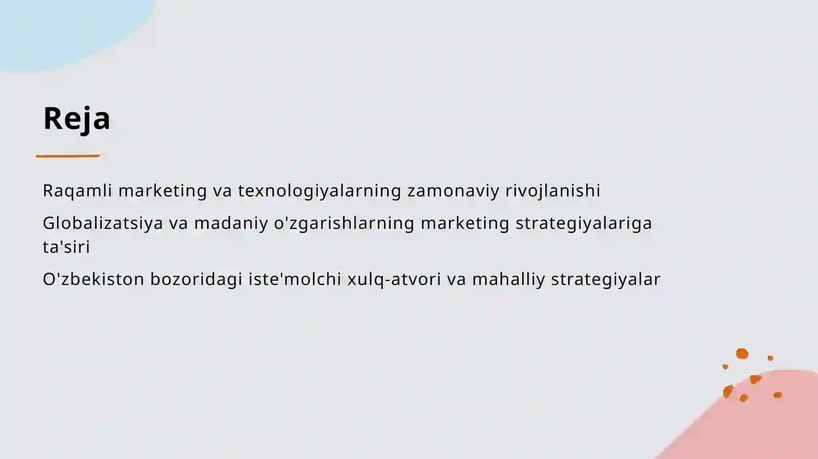 XXI asrda marketing 2